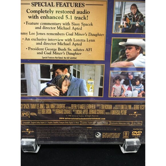Coal Miner's Daughter DVD 25th Anniversary Edition: Sissy Spacek Tommy Lee Jones - Picture 6 of 14